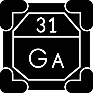 Siyah simgenin vektör illüstrasyonu