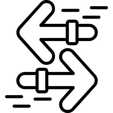 bisiklet bisikleti simgesi ana hat biçiminde