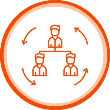 Web Kullanımı için Yeniden Yapılandırma Simgesi, Basit Vektör İllüstrasyonu