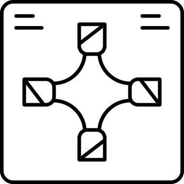 seo modern simgesinin vektör illüstrasyonu