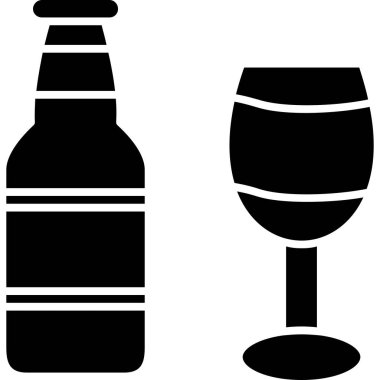 alkol alkol ikonu katı bir şekilde içilir