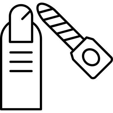 Tırnak manikürü ikonu