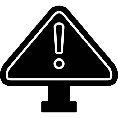 Ünlem işareti vektör simgesi