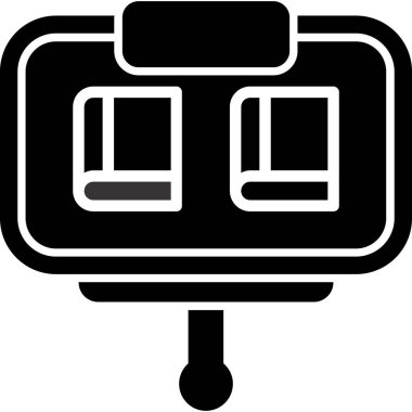 kamera simgesi vektör illüstrasyonu