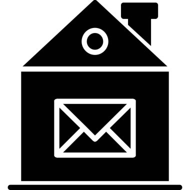 ev simgesi vektör illüstrasyonu