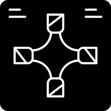 Ağ web simge vektör çizim