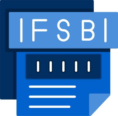 Dosya biçiminin vektör illüstrasyon simgesi