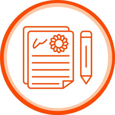 Web Kullanımı için Anlaşma Simgesi, Basit Vektör İllüstrasyonu