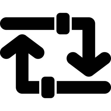 Ok. Web simgesi basit illüstrasyon