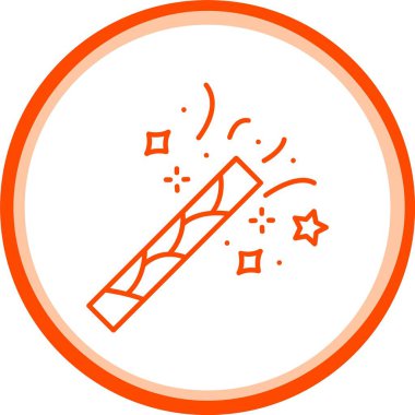 Web Kullanımı için Slayt Simgesi, Basit Vektör İllüstrasyonu