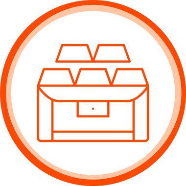 Web Kullanımı için Giriş Simgesi, Basit Vektör İllüstrasyonu