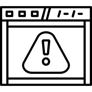 Uyarı ünlem simgesi simgesi