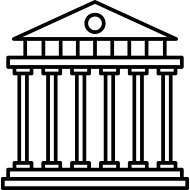 yapı sütun mimarisi simgesi