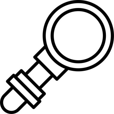 Arama cam simgesini ana hat biçiminde bul