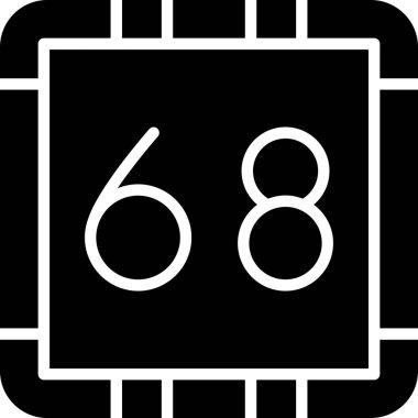 çip simgesi, vektör biçimi