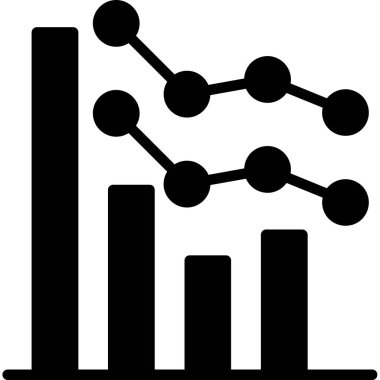 grafik grafik grafik grafik simgesi ana hat biçiminde