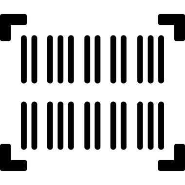 Araba radyatör simgesi, anahat stili