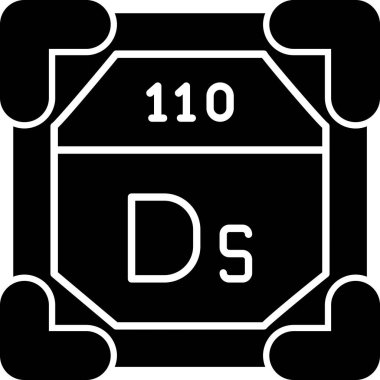 10 yıllık basit ve minimalist vektör simgesi