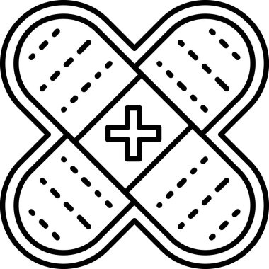 Haplar sağlık sigortası ikonu ana hatlarıyla