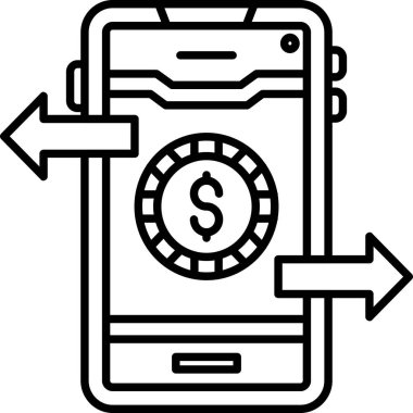 para simgesi vektör illüstrasyonu