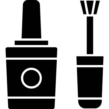 Güzellik kremi vektör simgesi