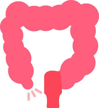 Çizgi film kırmızı balonunun vektör çizimi