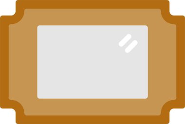 Bir çerçevenin vektör illüstrasyonu