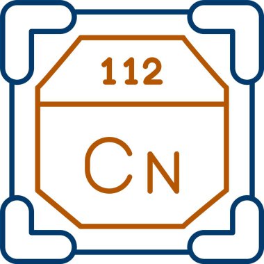 112 Kopernik Simgesi, Web Kullanımı için Basit Vektör İllüstrasyonu