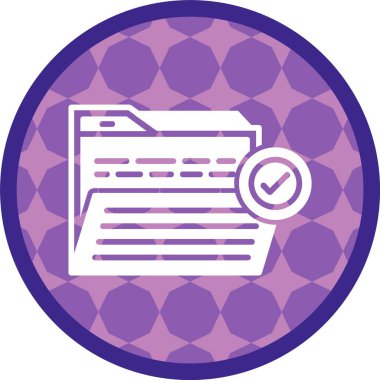 Web Kullanımı için Dizin Simgesi, Basit Vektör İllüstrasyonu