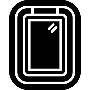 Taşınabilir ve web simgesi için vektör illüstrasyonu