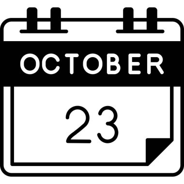 Ekim 21 - Gün - Takvim simgesi