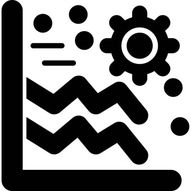 Analiz çizelgesi analiz simgesi ana hat biçiminde