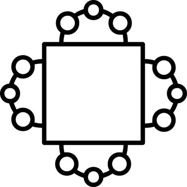 seo ve pazarlama simgesinin vektör illüstrasyonu