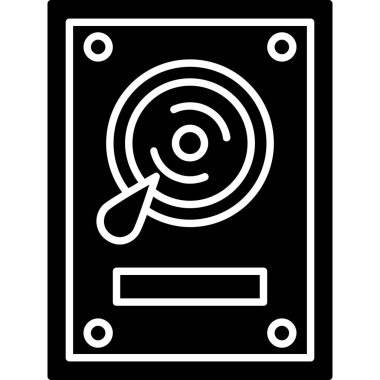 cd vektör simgesi, Web Kullanımı için Basit Vektör İllüstrasyonu