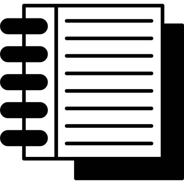 Belge. Web simgesi basit tasarım