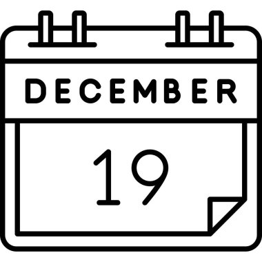 Takvim simge tasarlamak vektör