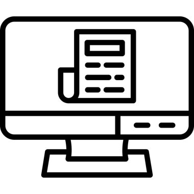 Web tasarım simgesi, vektör illüstrasyonu