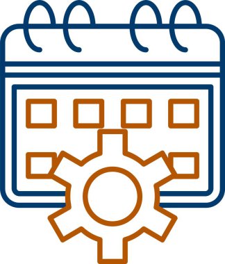 Web Kullanımı için Olay Simgesi, Basit Vektör İllüstrasyonu