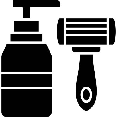 Şişe şampuan şişesi simgesi.