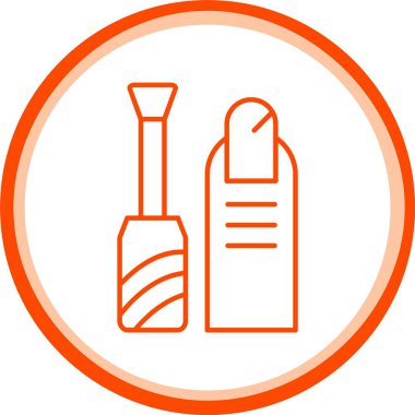 Çivi Polonyalı Simgesi, Web Kullanımı için Basit Vektör İllüstrasyonu