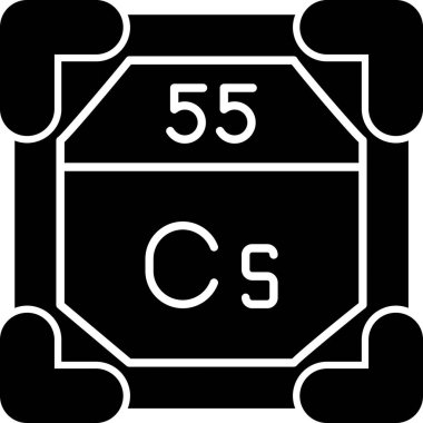 ana hat biçiminde simge için kimyasal element