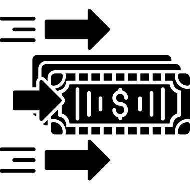 Modern bir simgenin vektör illüstrasyonu