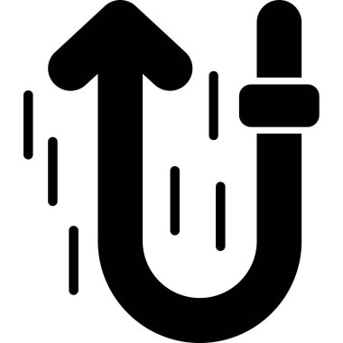 Mıknatıs Web simgesi basit tasarım