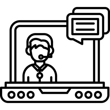 Çağrı merkezi simgesi, özet biçimi