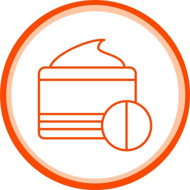 Web Kullanımı için Nemlendirici Simgesi, Basit Vektör İllüstrasyonu