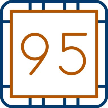 95 95. 95 Simge