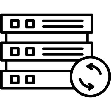 Sunucu veri merkezi simgesi, özet biçimi