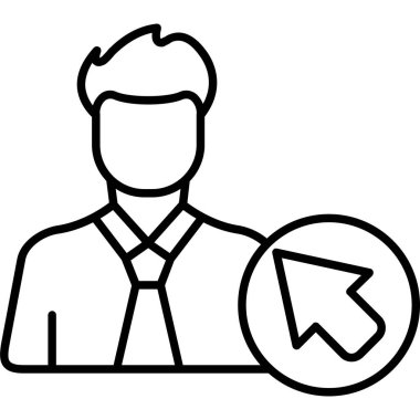 Çantası olan bir iş adamı.