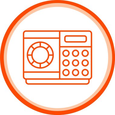 vektör atm simgesi, basit ve resimleme