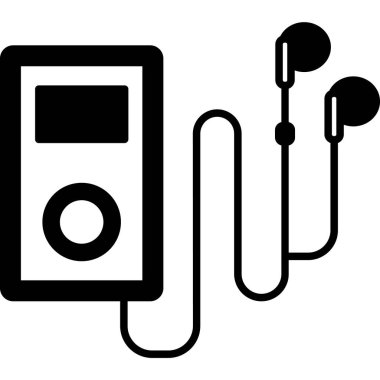 ses oynatıcı simgesi, basit vektör illüstrasyonu